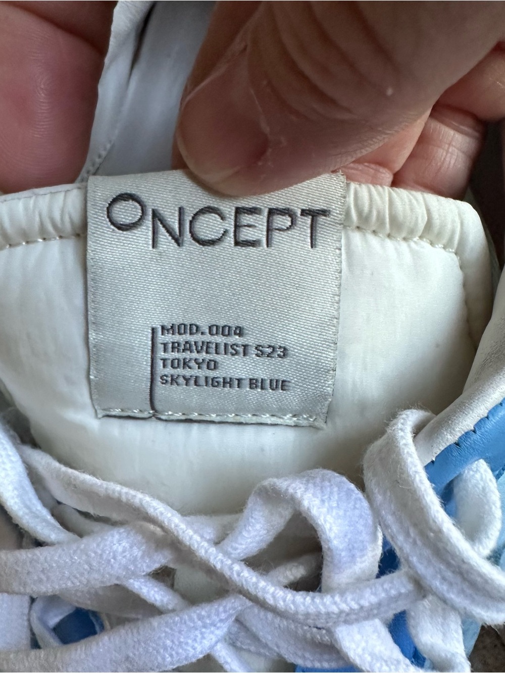 Oncept Travelist Tokyo Blue Sneakers - Picture 2 of 9